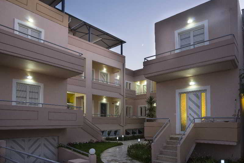 Elia Stalos Apartments Agia Marina Exteriör bild